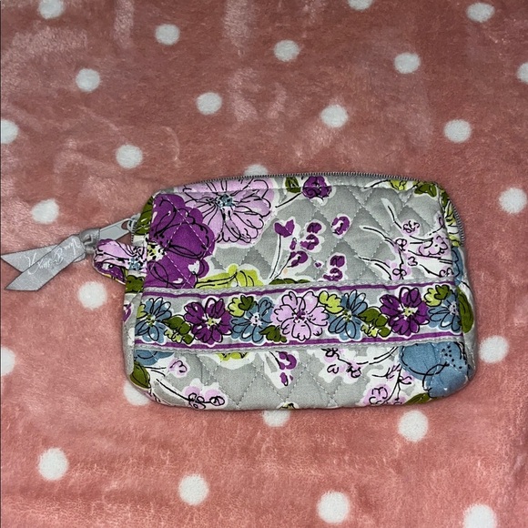 Vera Bradley Floral Quilted Wristlet and Cosmetic Bag Duo Set - Picture 7 of 10
